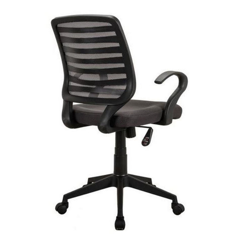Urban Designs Comfy Rolling Mesh Task Chair with Arms and Wheels