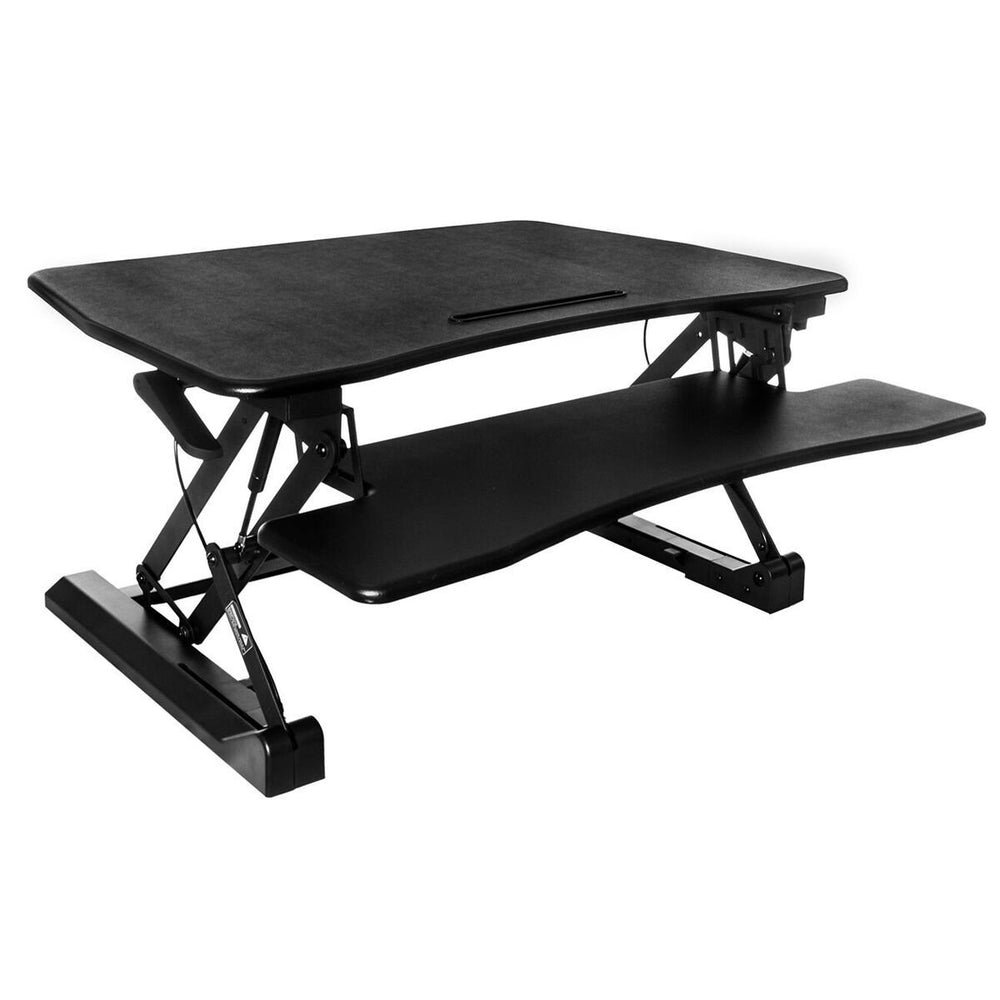 Ergonomic Stylish Height Adjustable Sit To Stand Desktop Raiser