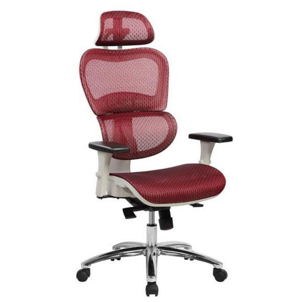 Urban Designs Deluxe High Back Mesh Office Executive Chair with Neck Support