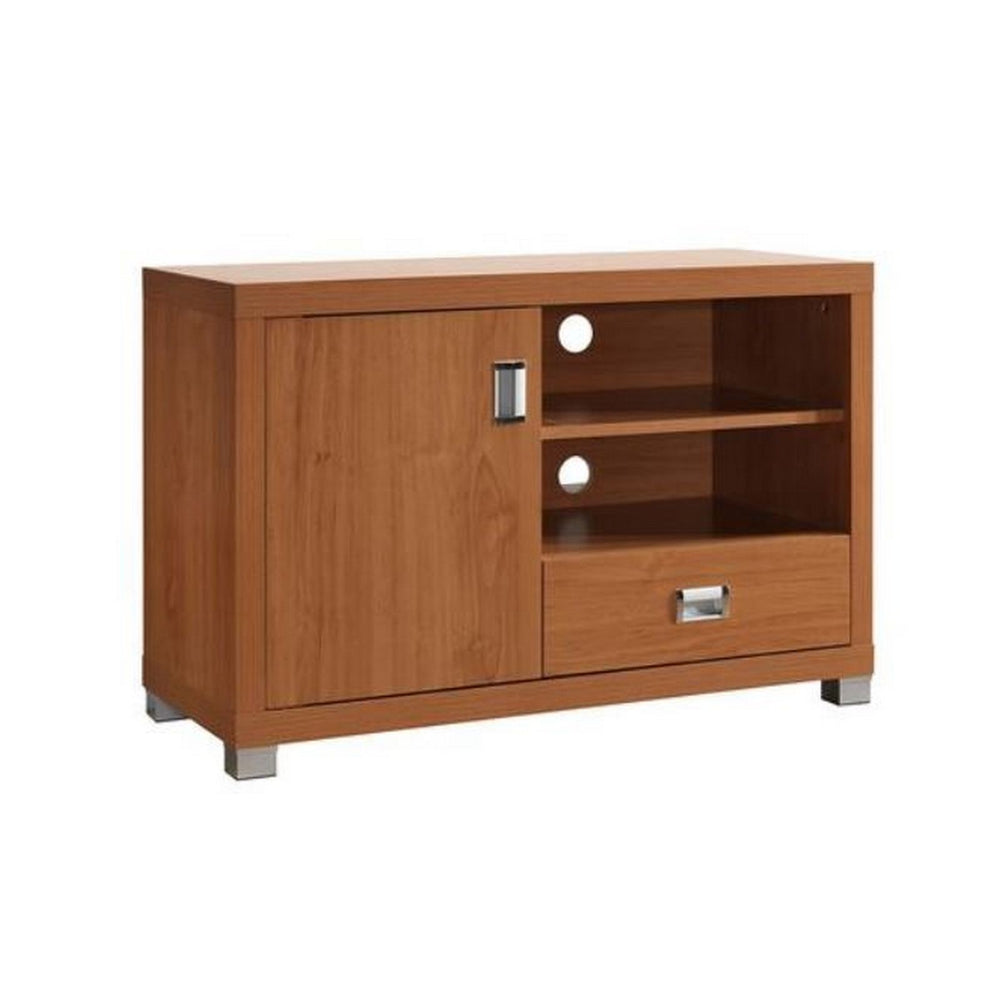 Urban Designs TV Stand For TV Up To 38 with Storage - Maple