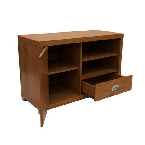 Urban Designs TV Stand For TV Up To 38 with Storage - Maple