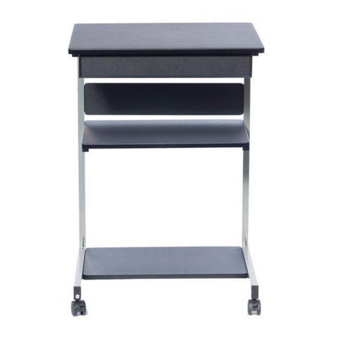 Urban Designs Rolling Laptop Cart with Storage