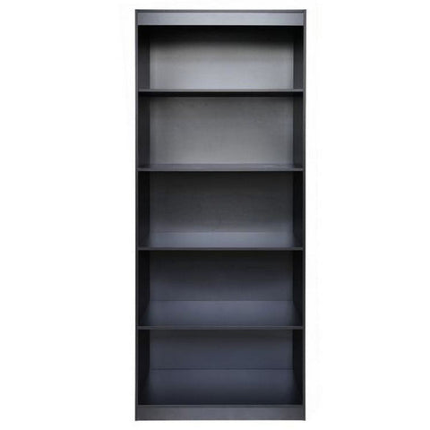 Urban Designs Home 5 Shelf Bookcase - Black