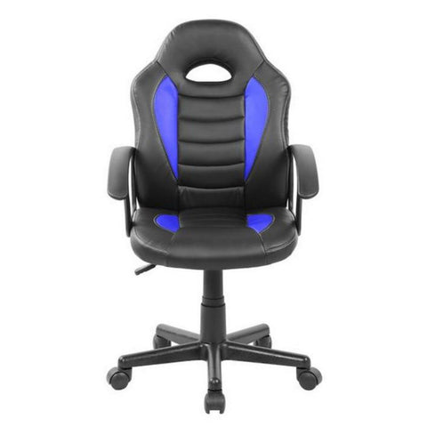 Urban Designs Kids Gaming and Student Racer Chair with Wheels - Black