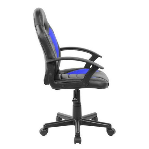 Urban Designs Kids Gaming and Student Racer Chair with Wheels - Black