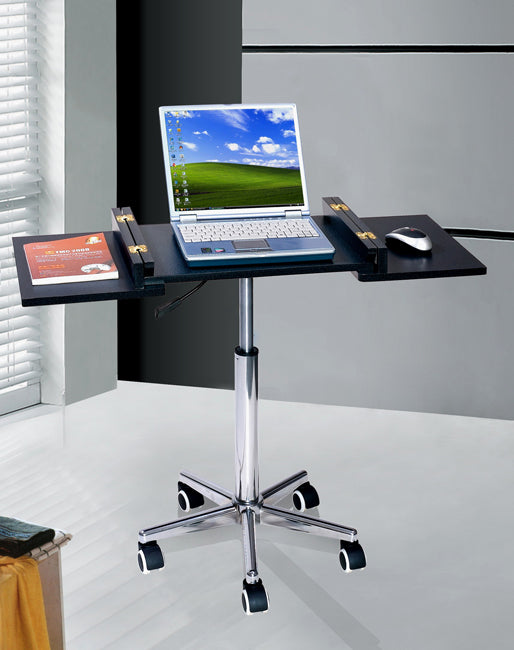 Sharper Image Folding Table Laptop Cart - Graphite