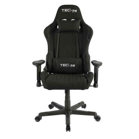 Techni Sport Home Office Racing Style PC Gaming Chair - Black