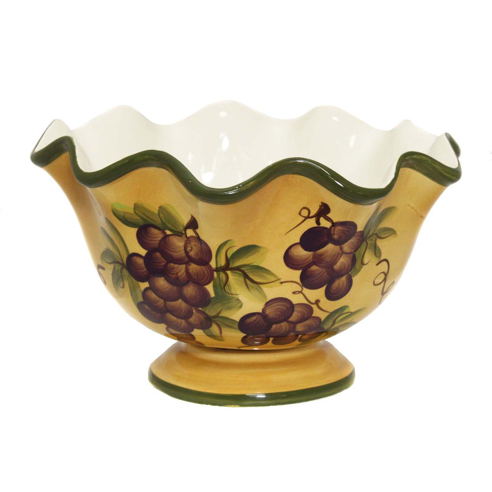 Sonoma Collection Deluxe Hand-Painted Fruit Bowl