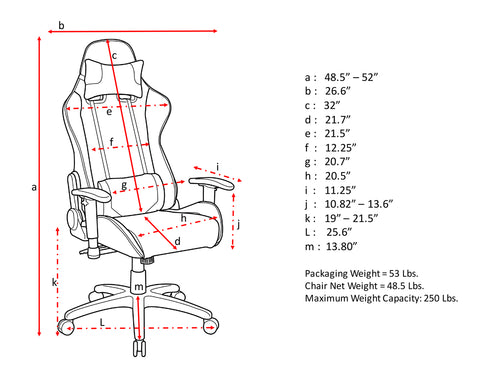Techni Sport Home Office Racing Style PC Gaming Chair - Pink