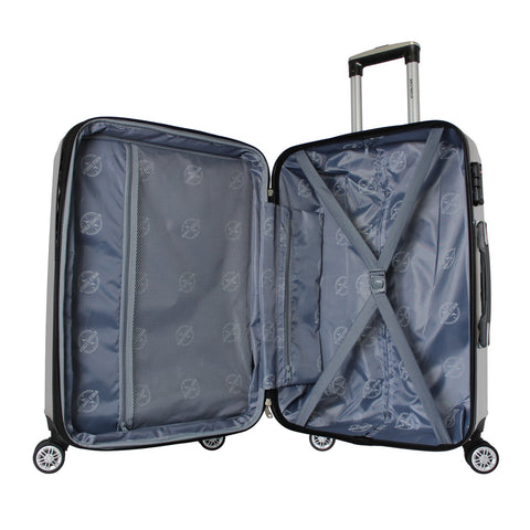 World Traveler Adventure 3-piece Hardside Lightweight Spinner Luggage Set