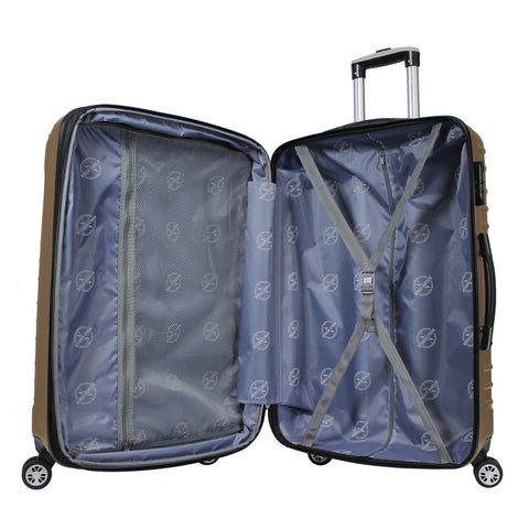 World Traveler Expedition 3-piece Hardside Spinner Luggage Set