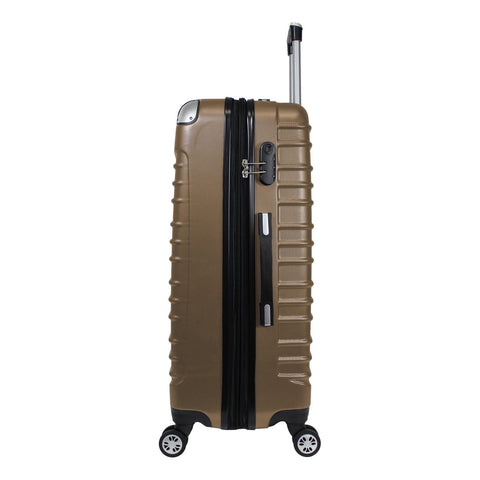 World Traveler Expedition 3-piece Hardside Spinner Luggage Set